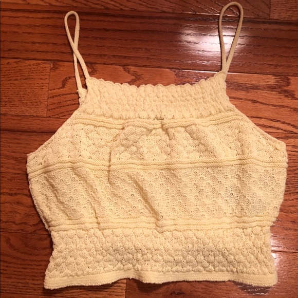 urban outfitters crochet top